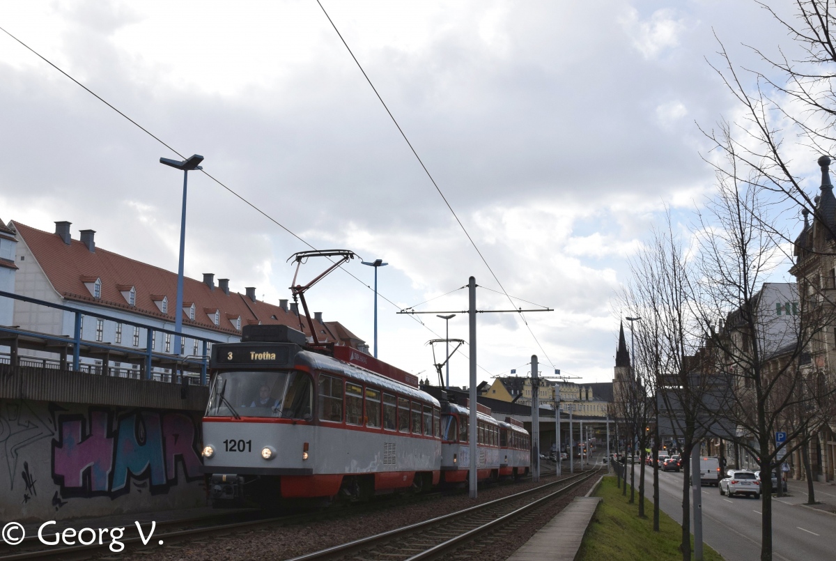 Галле, Tatra T4DC № 1201