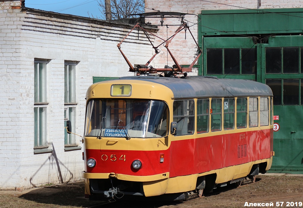 Орёл, Tatra T3SU № 054