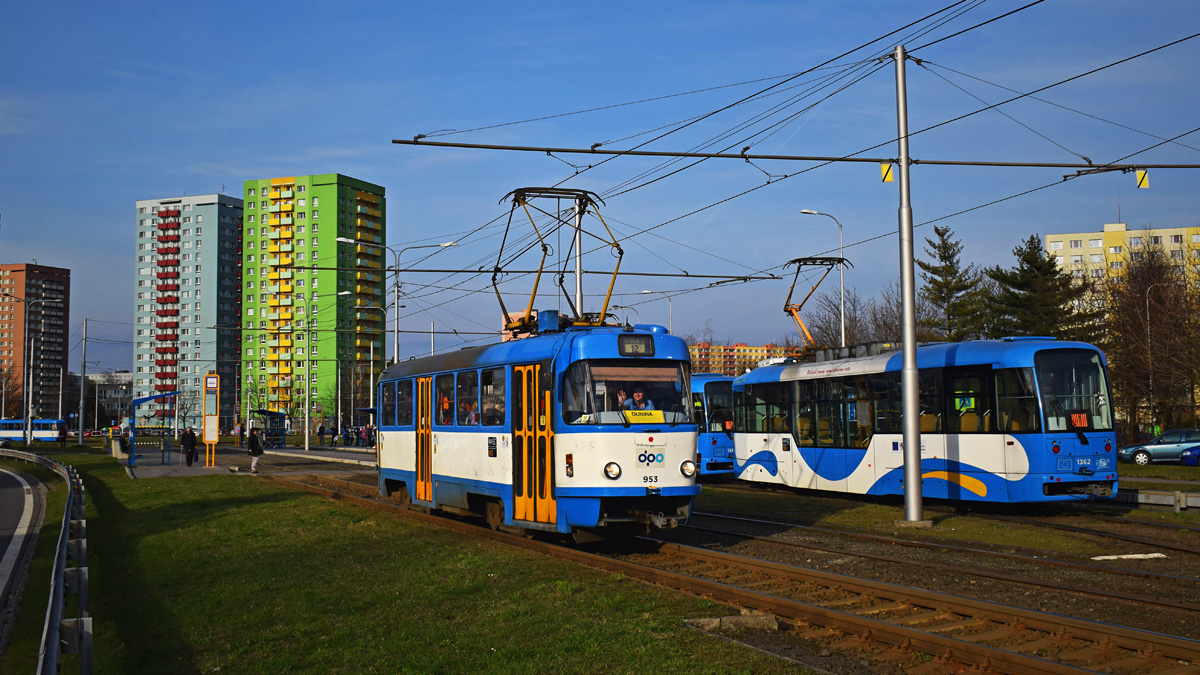 Острава, Tatra T3SUCS № 953