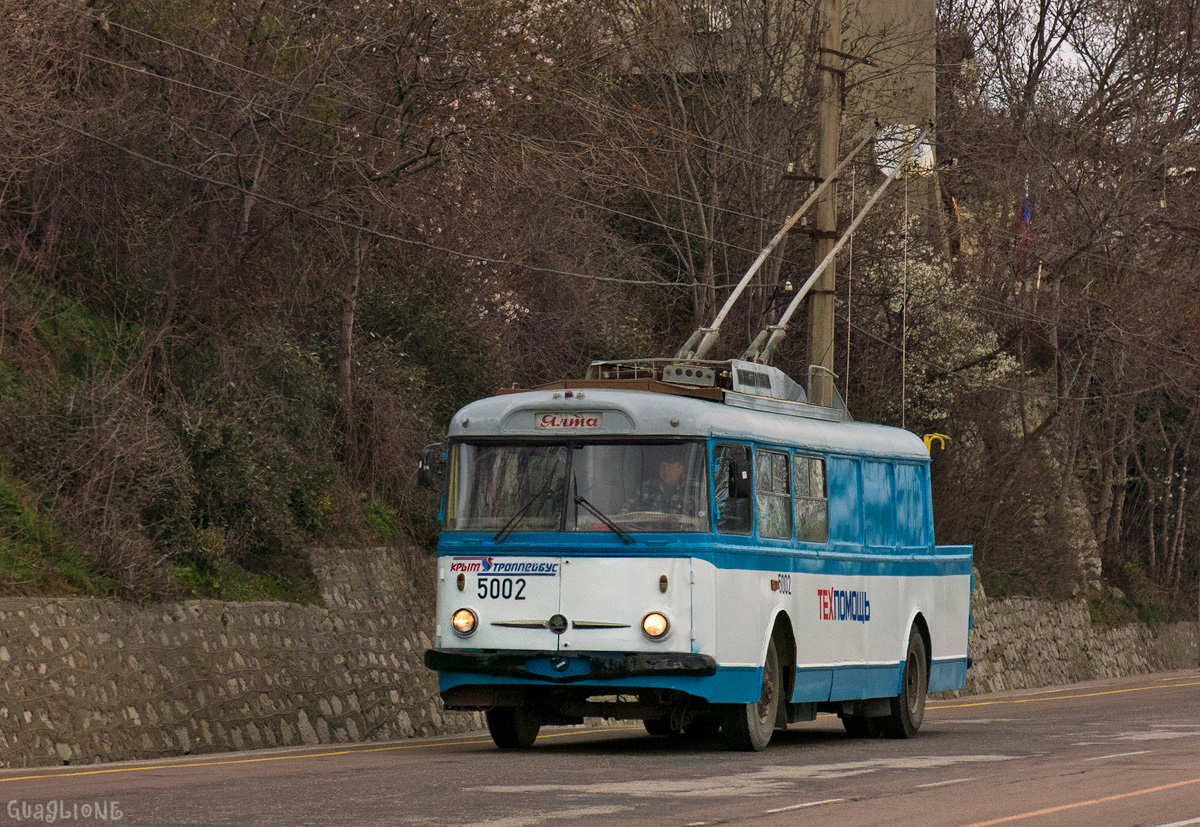 Крымский троллейбус, Škoda 9Tr10 № 5002