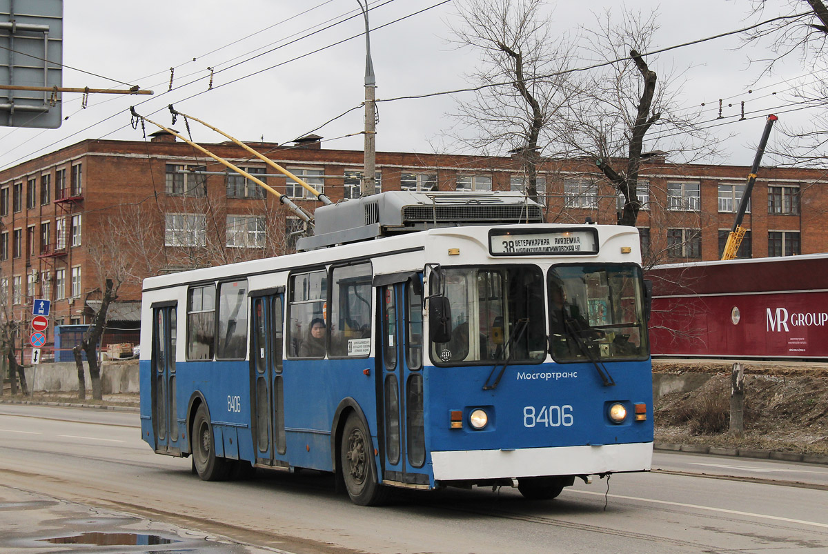 Москва, ЗиУ-682ГМ1 (с широкой передней дверью) № 8406