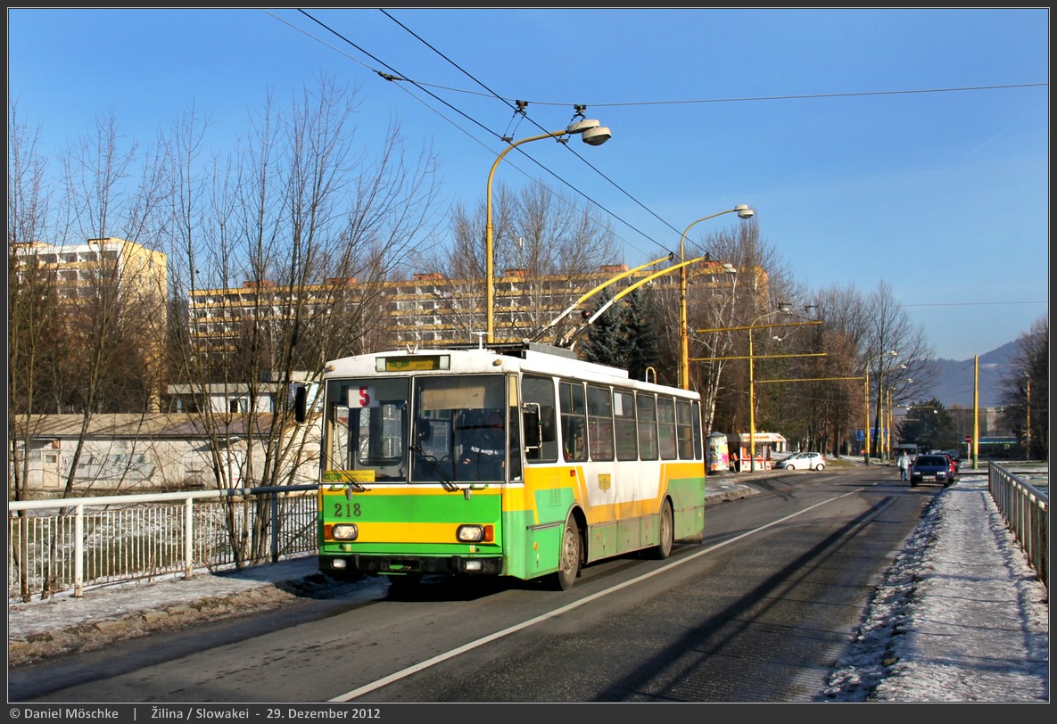 Zsolna, Škoda 14Tr14/7 — 218