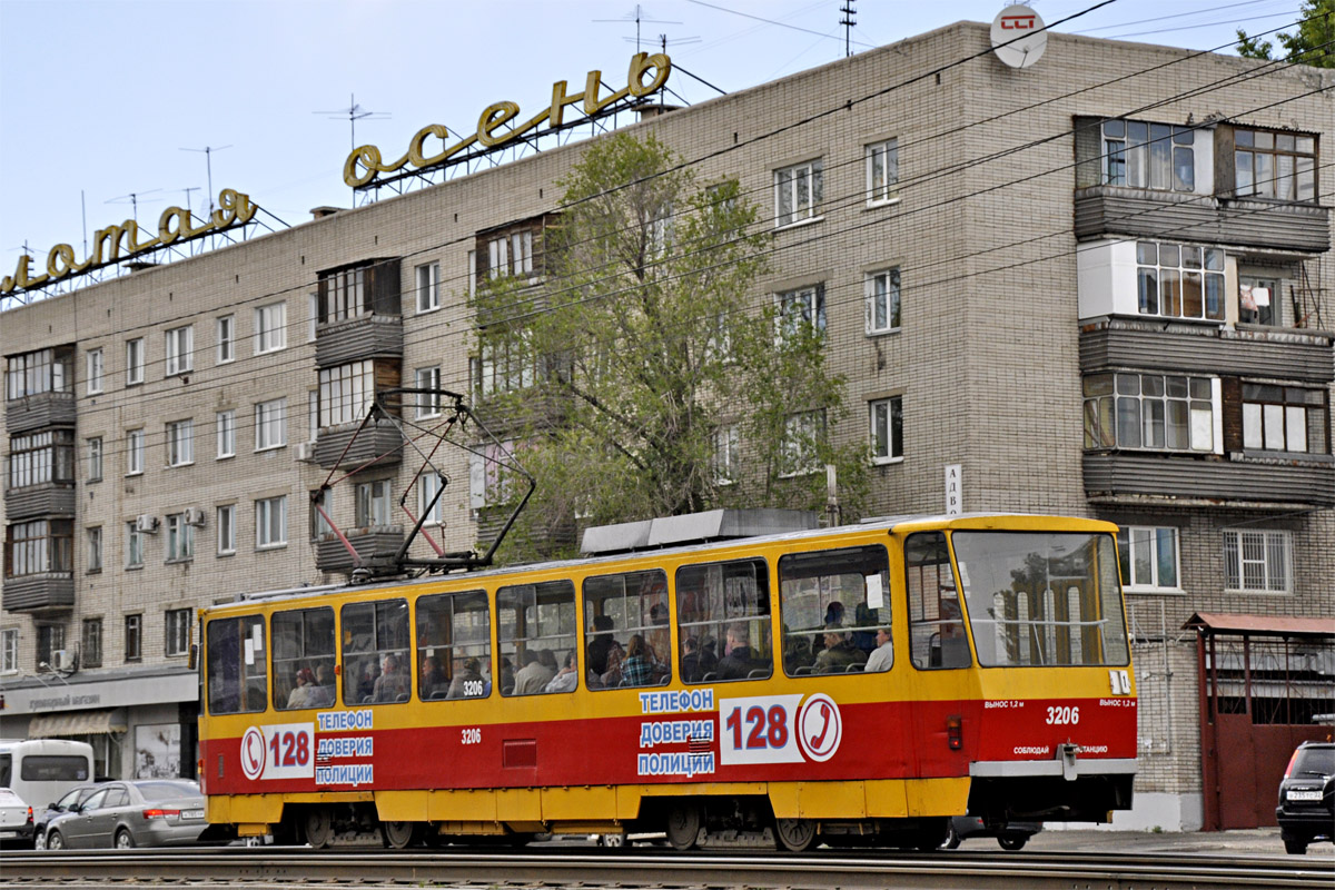 Barnaul, Tatra T6B5SU Nr 3206
