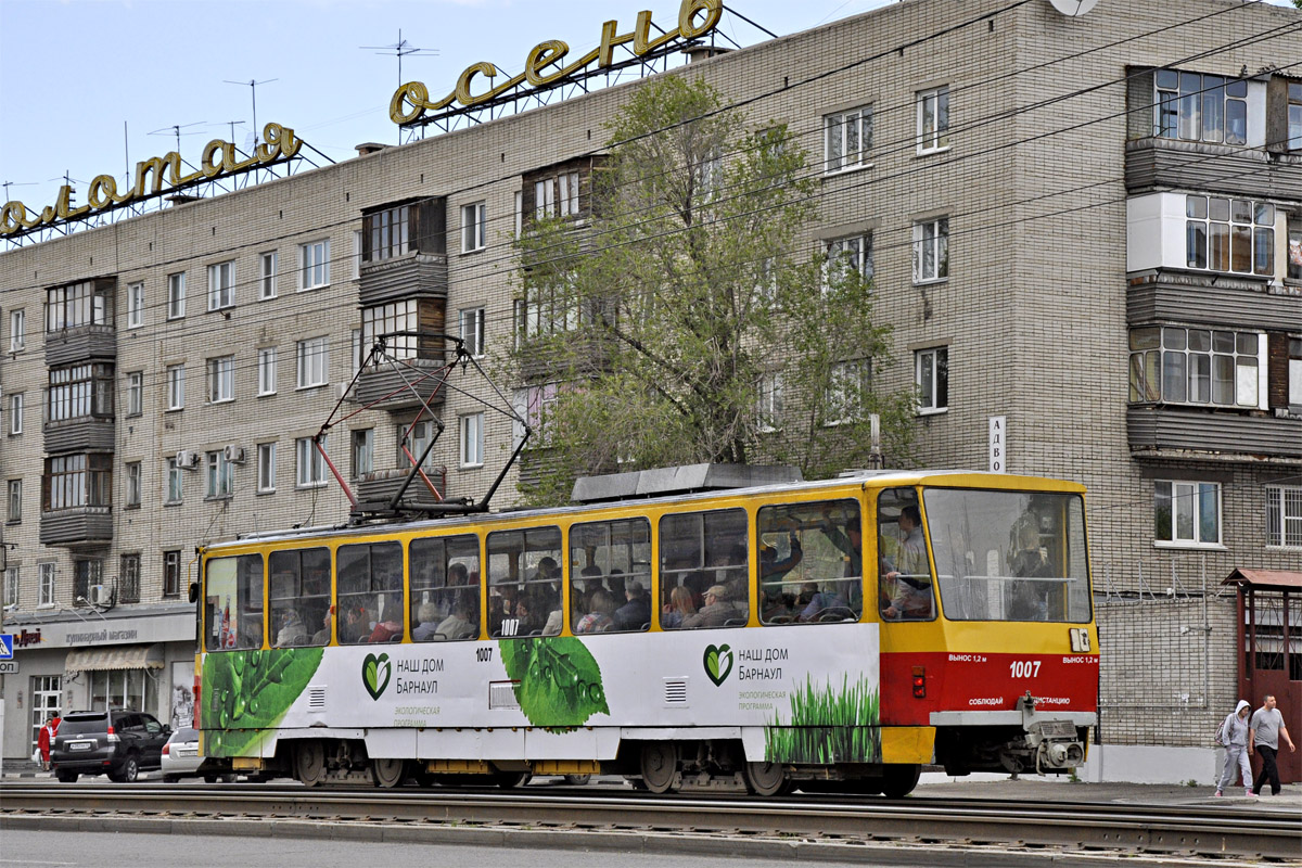Барнаул, Tatra T6B5SU № 1007