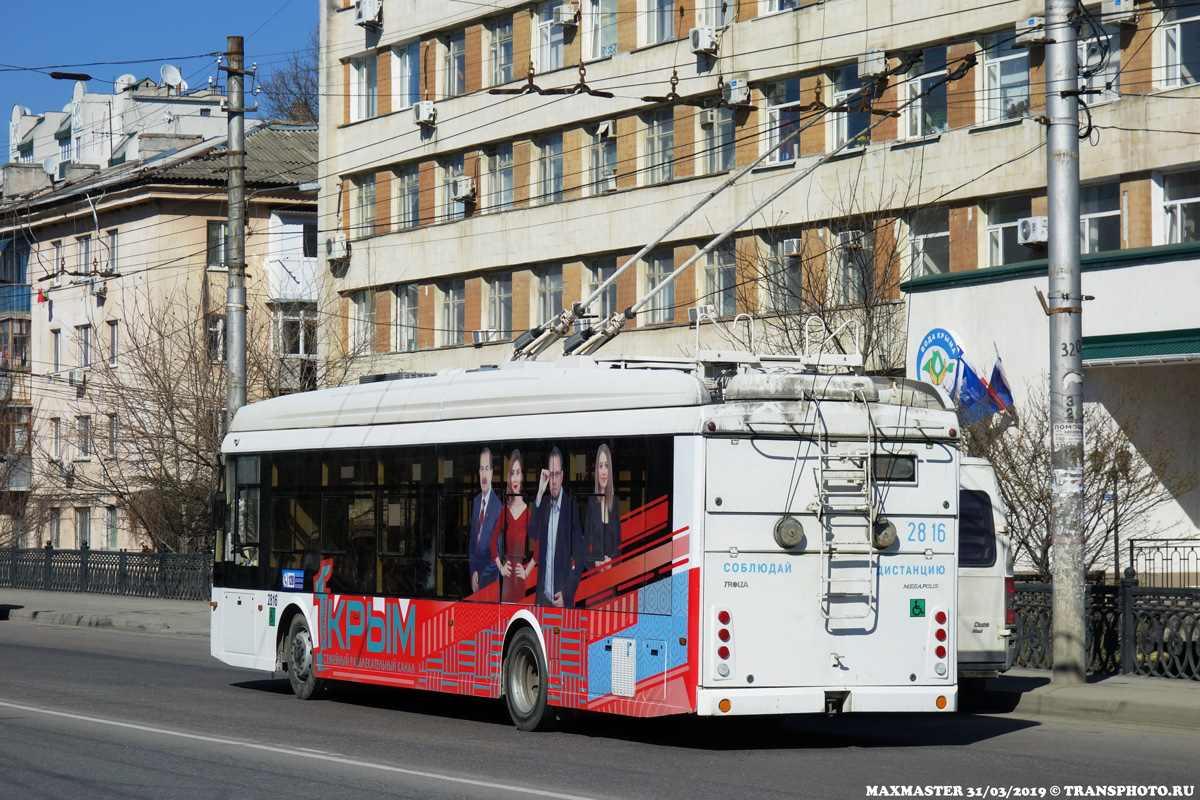 Крымский троллейбус, Тролза-5265.03 «Мегаполис» № 2816