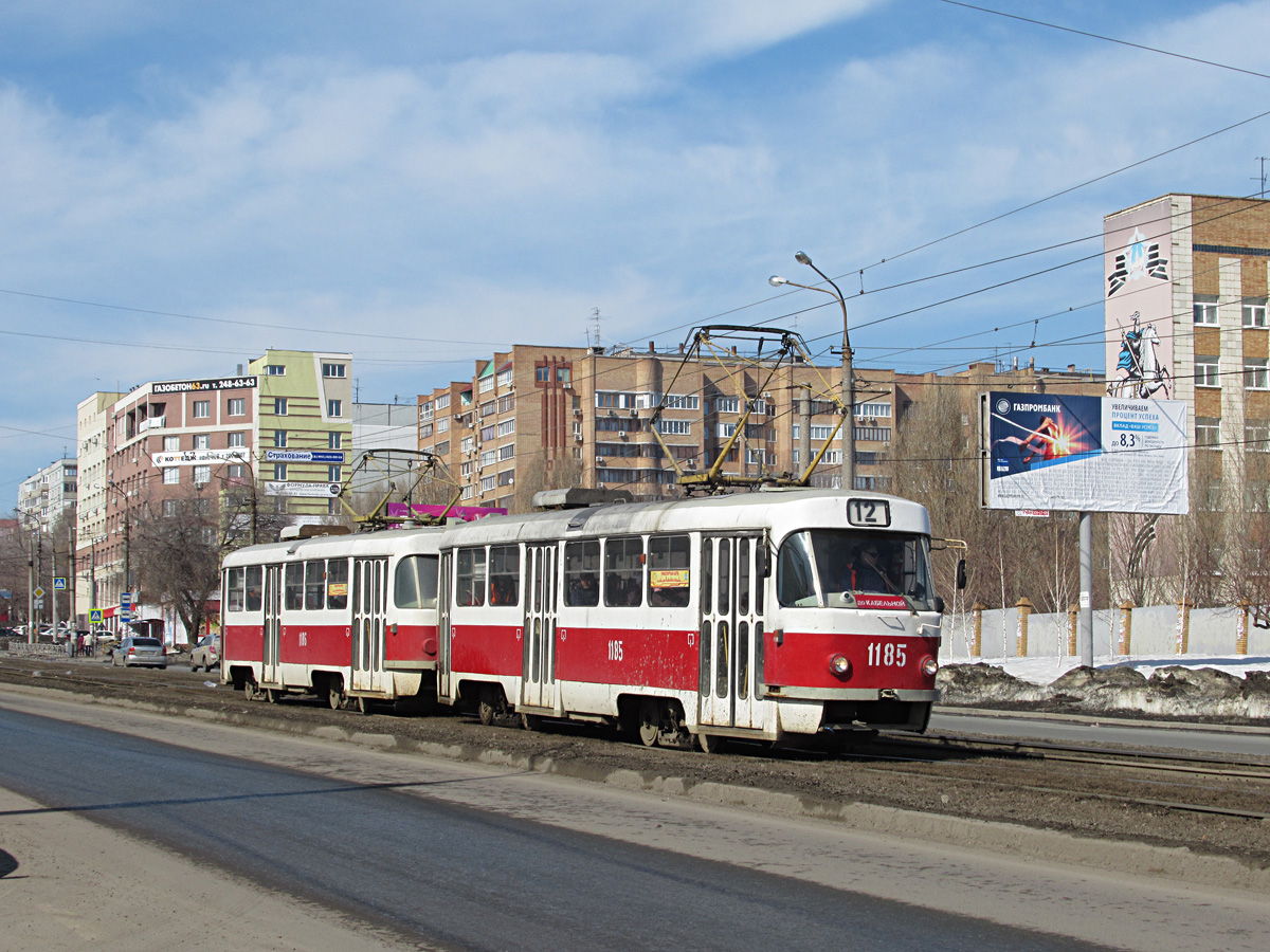 Самара, Tatra T3E № 1185