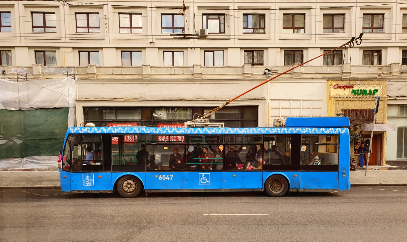 Москва, Тролза-5265.00 «Мегаполис» № 6547