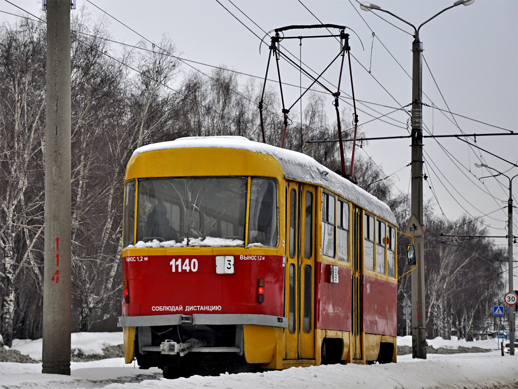 Барнаул, Tatra T3SU № 1140