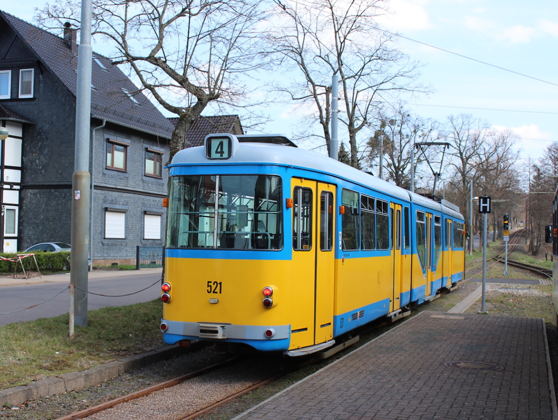 Гота, Duewag GT8NF № 521