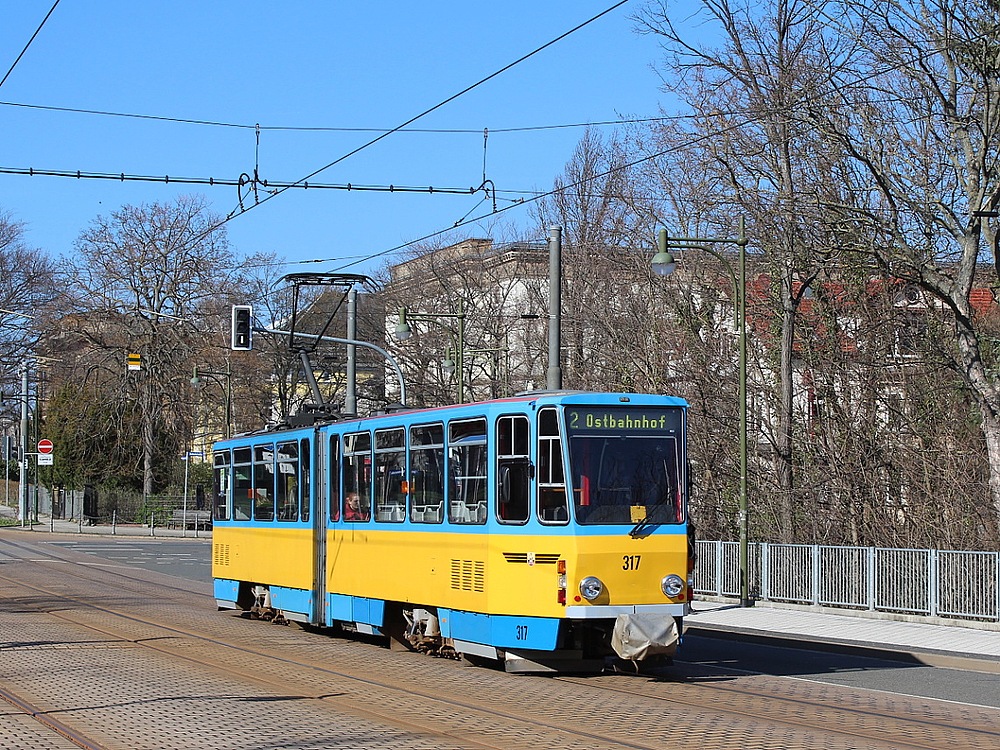 Гота, Tatra KT4DC-Z № 317