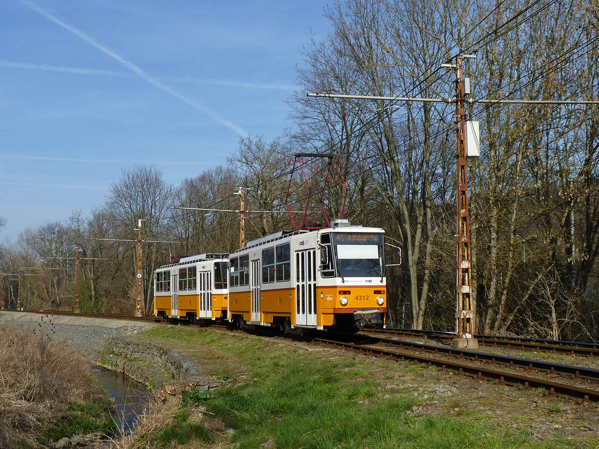 Будапешт, Tatra T5C5K2 № 4312