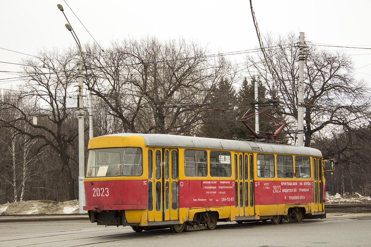 Уфа, Tatra T3D № 2023