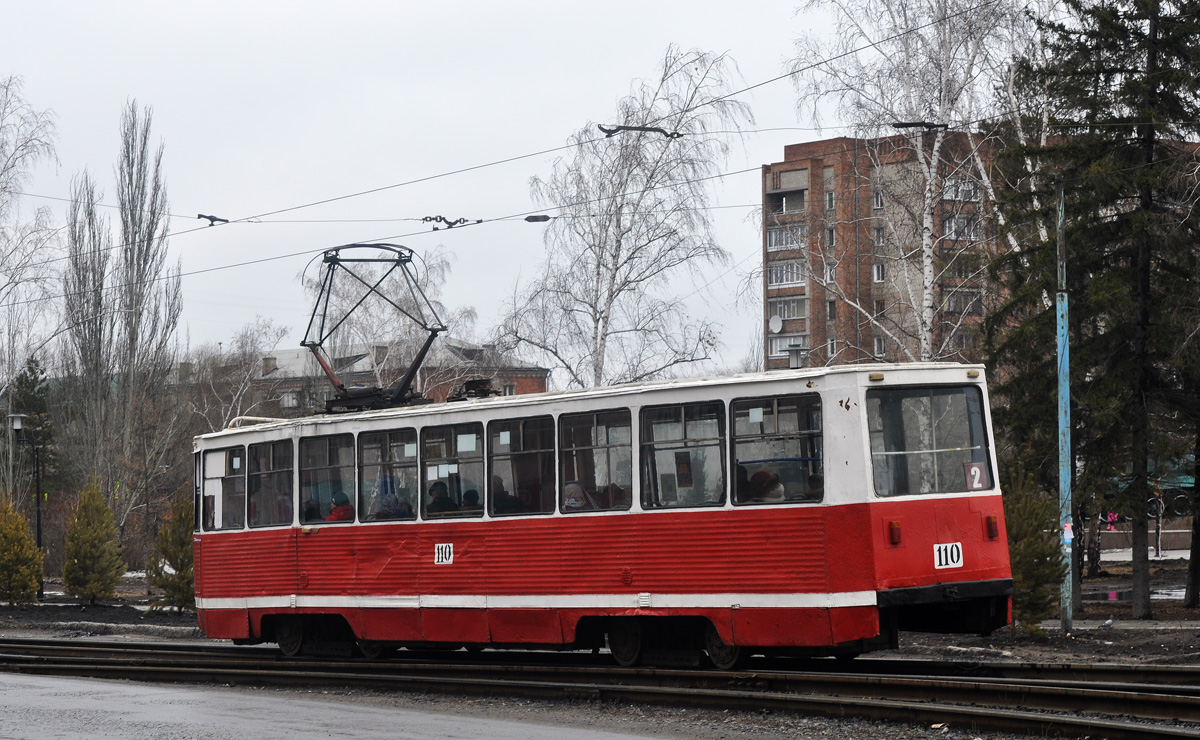 Омськ, 71-605 (КТМ-5М3) № 110