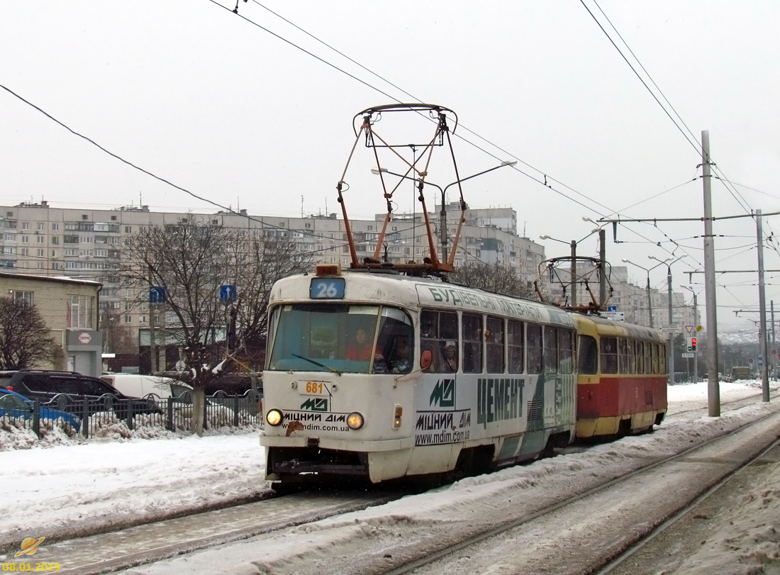 ხარკივი, Tatra T3SU № 681