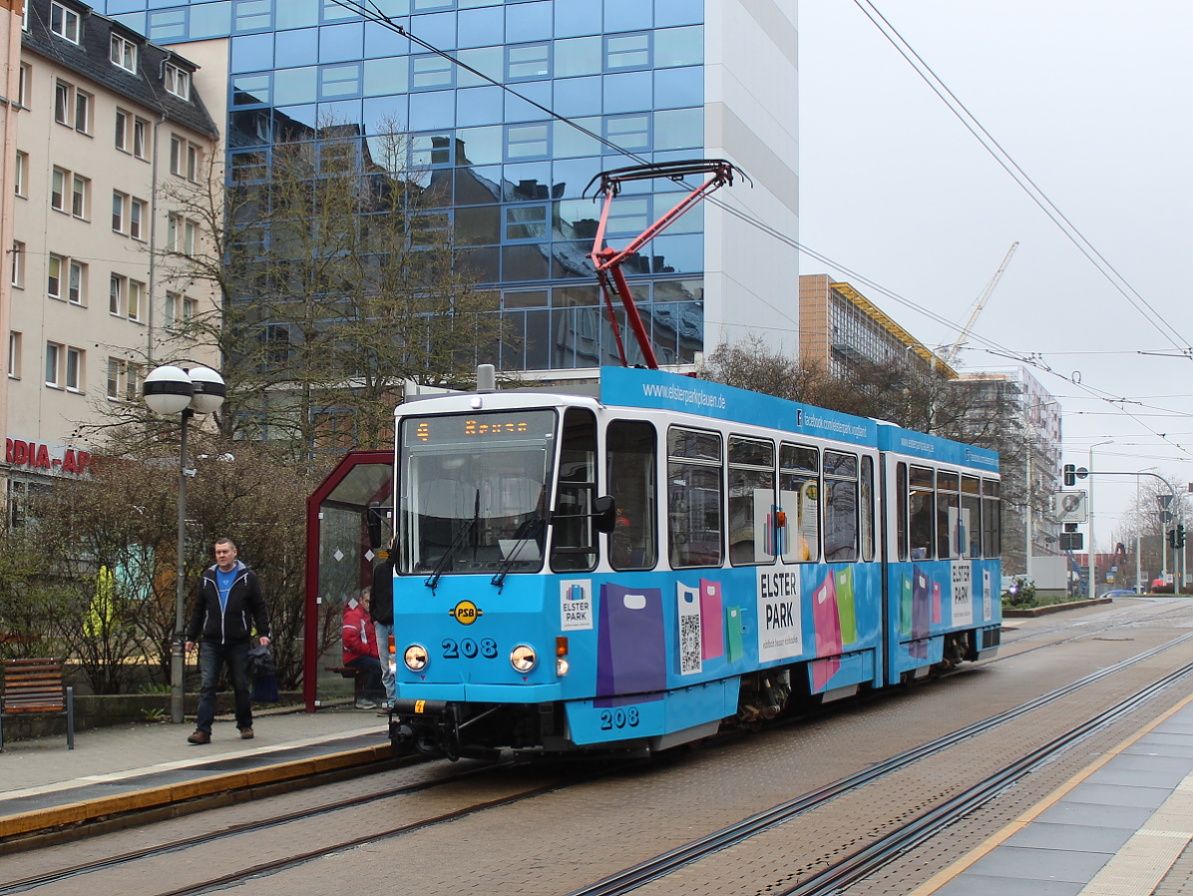 Плауэн, Tatra KT4DMC № 208