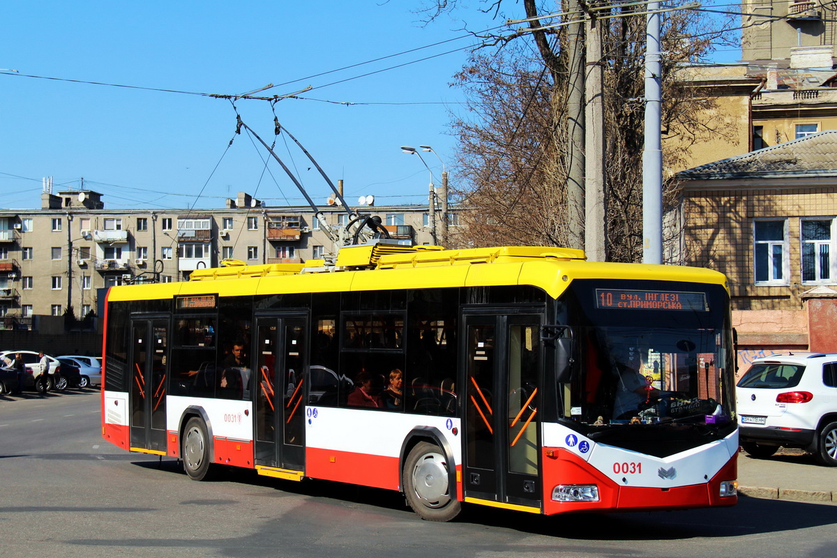 Одесса, БКМ 321 № 0031