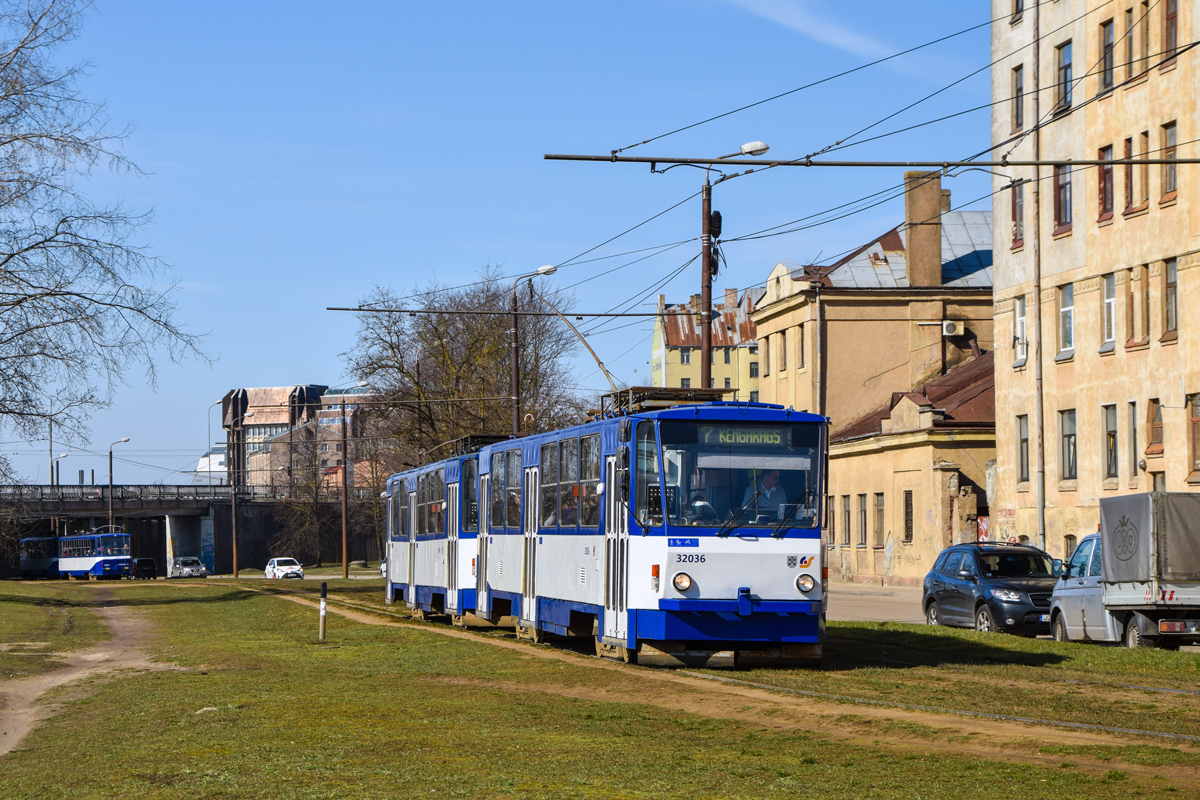 Рига, Tatra T6B5SU № 32036