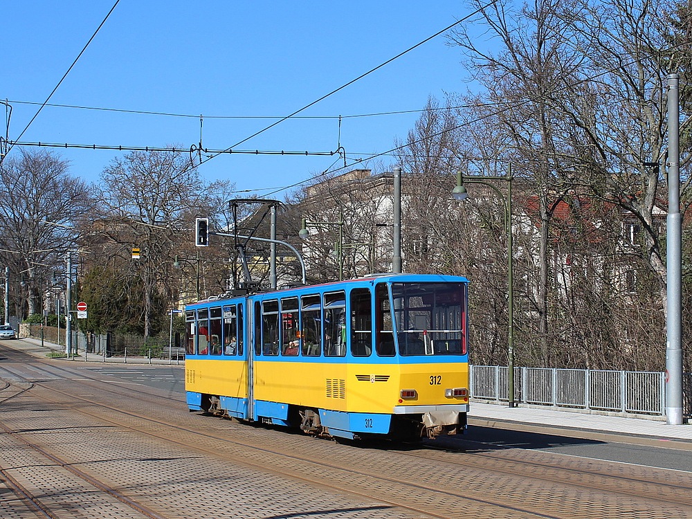 Гота, Tatra KT4DC № 312