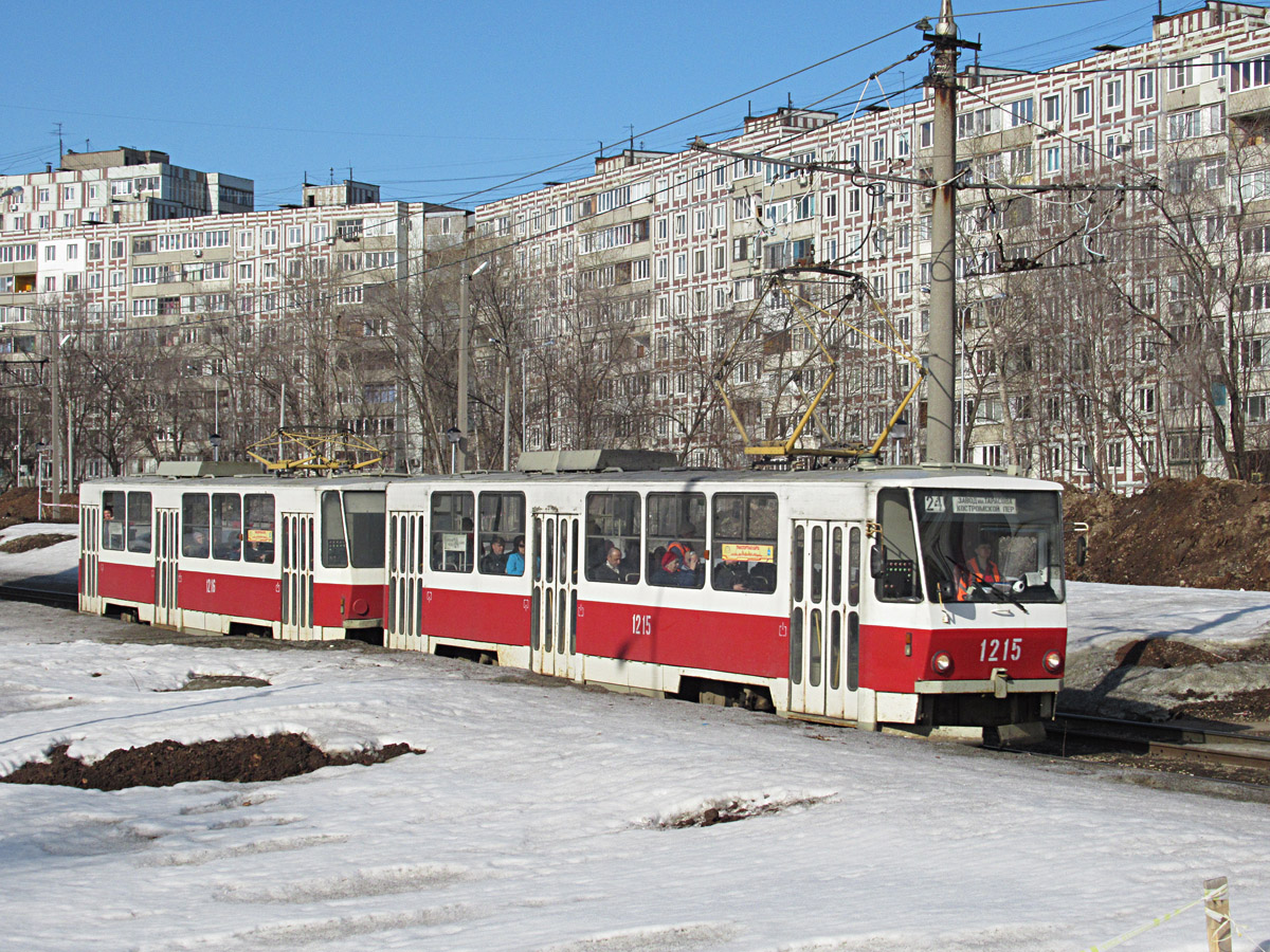 Самара, Tatra T6B5SU № 1215