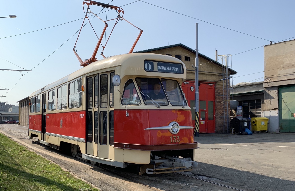 Plzeň, Tatra T2R № 133