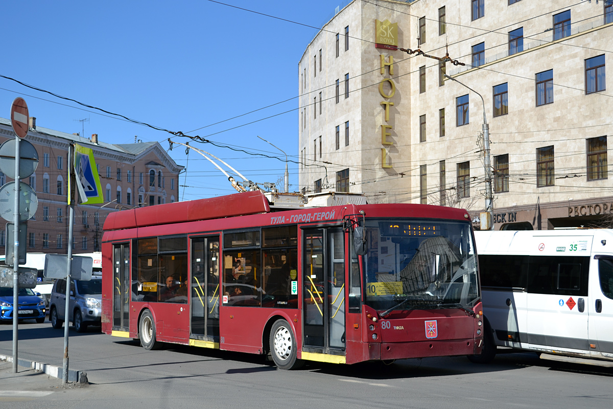 Тула, Тролза-5265.00 «Мегаполис» № 80 Тула, Тролза-5265.00 «Мегаполис» № 80