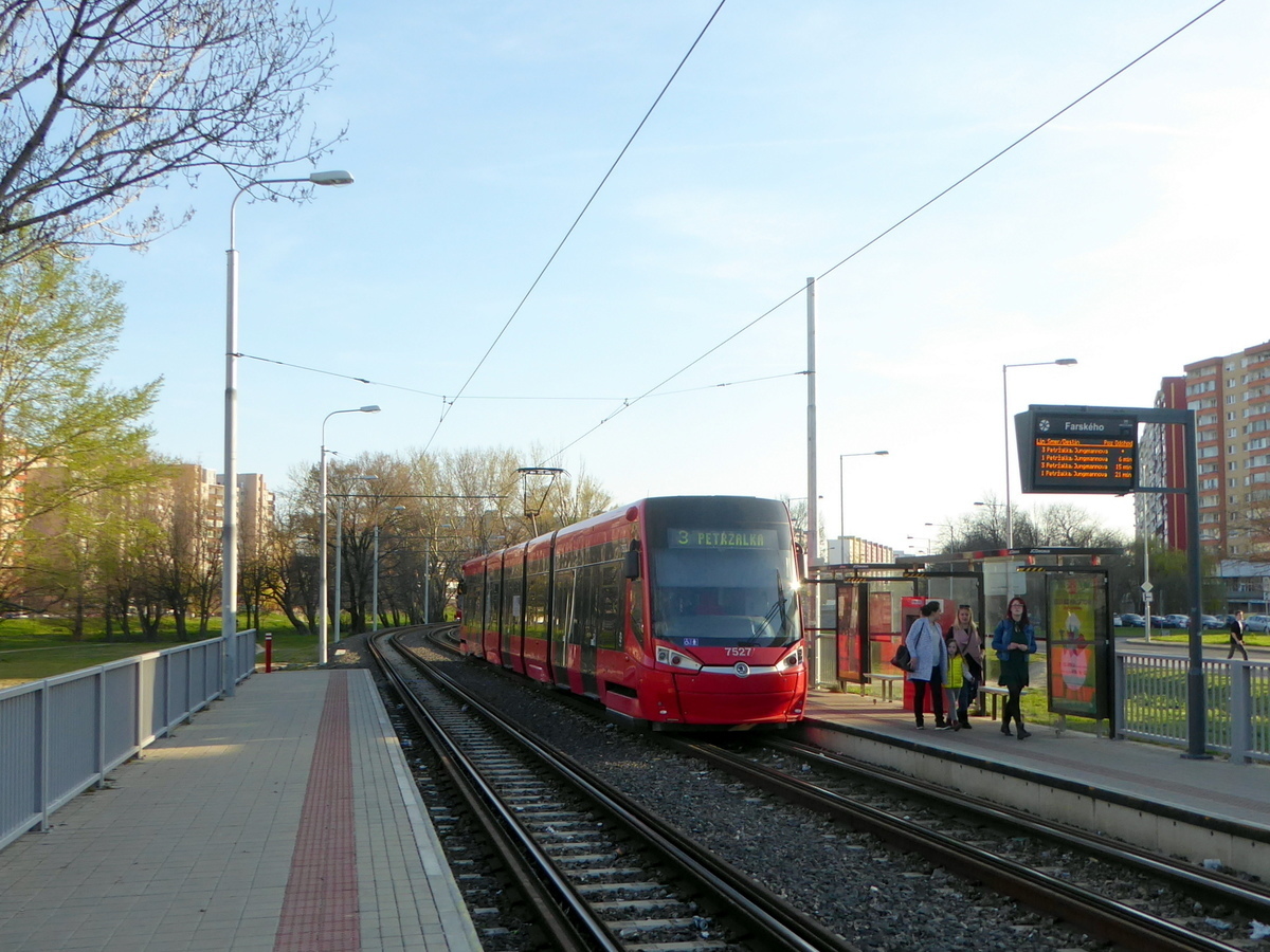 Братислава, Škoda 30T ForCity Plus № 7527