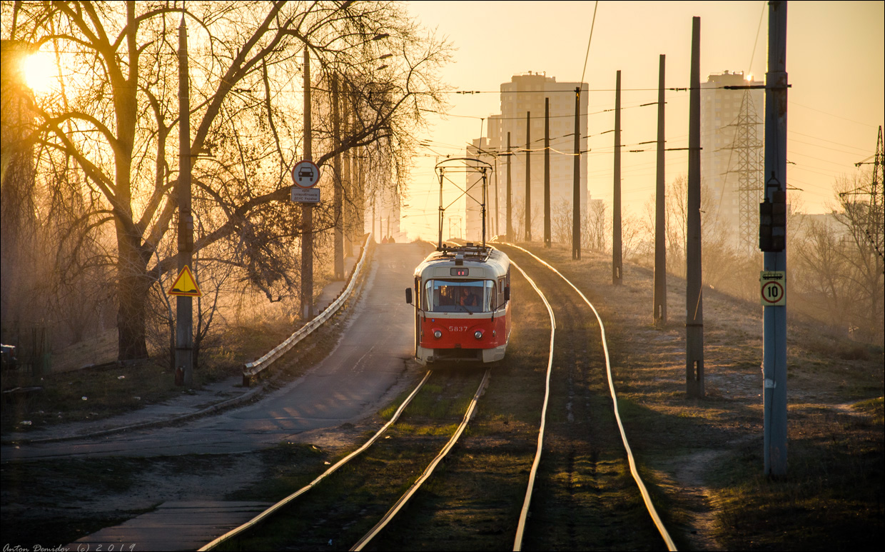 Kijiva — Tramway lines: Podilske depot network — north
