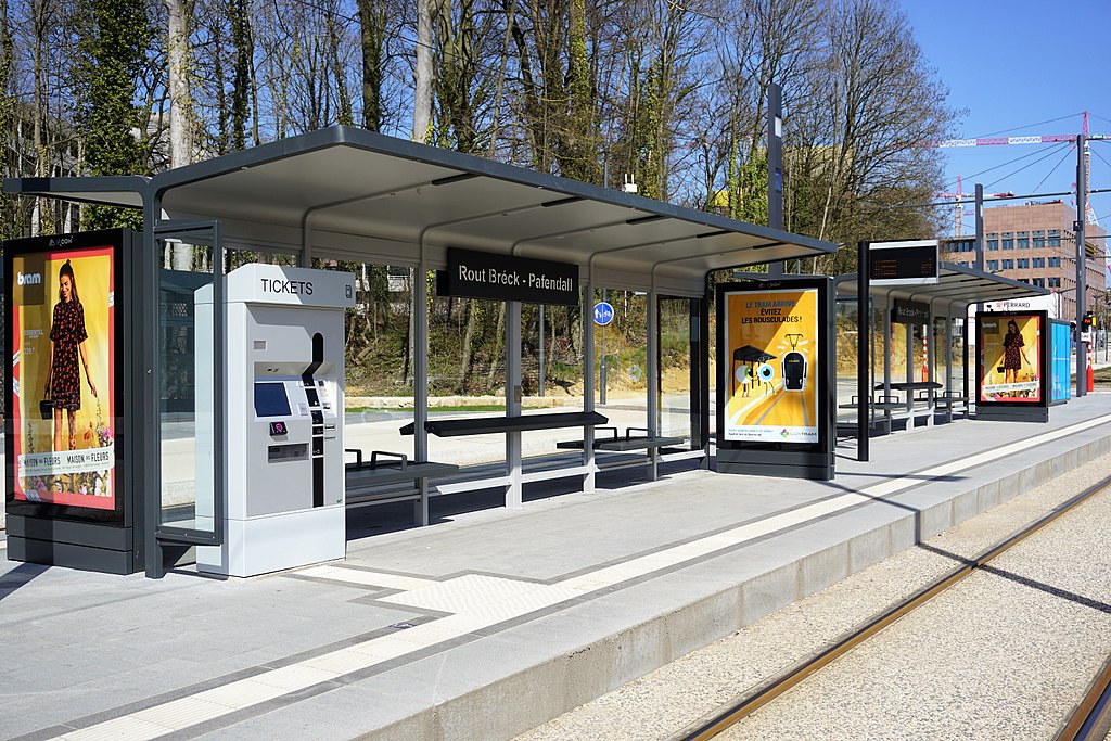 Люксембург — Трамвайные линии и инфраструктура