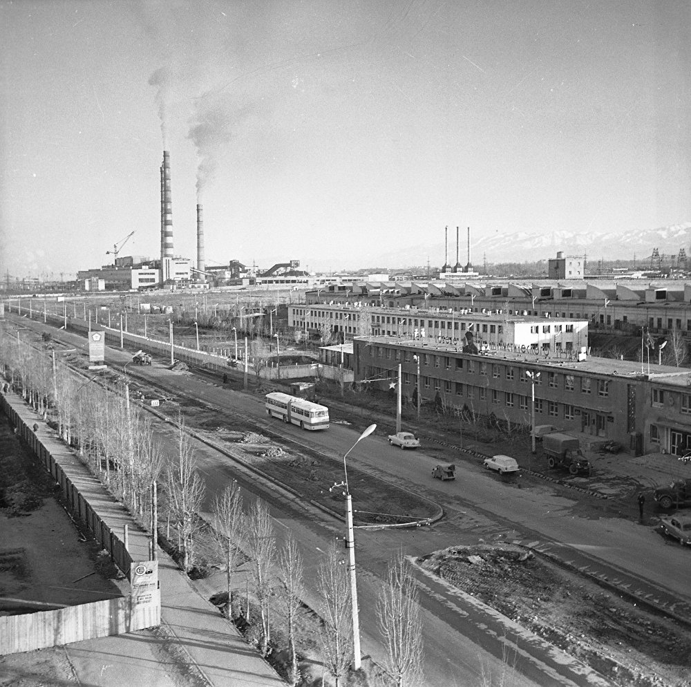 Бишкек — Старые фотографии; Бишкек — Троллейбусные линии и кольца