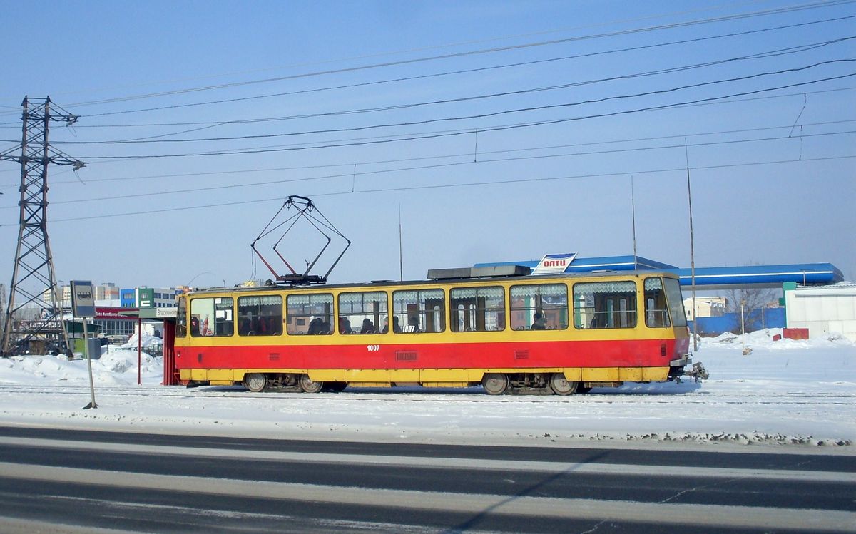 Барнаул, Tatra T6B5SU № 1007