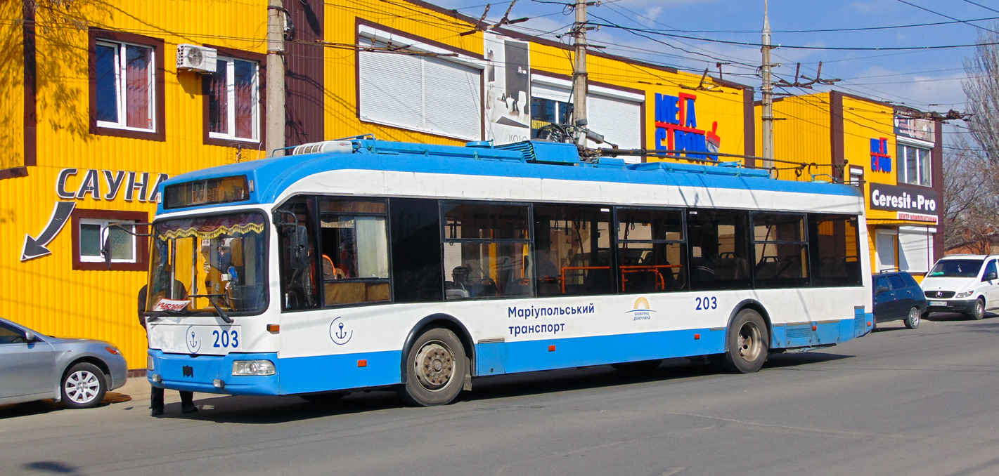 Мариуполь, БКМ 321 № 203