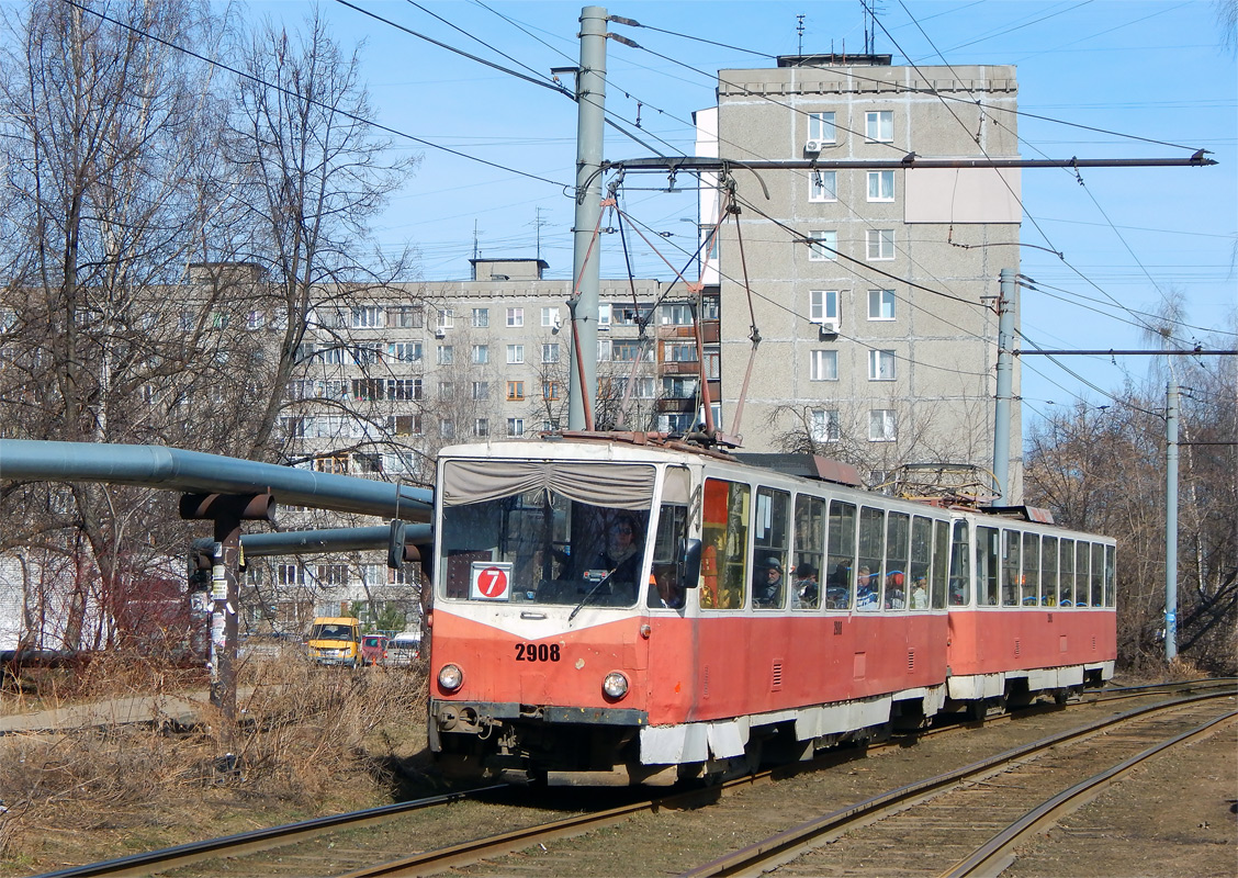 Нижний Новгород, Tatra T6B5SU № 2908