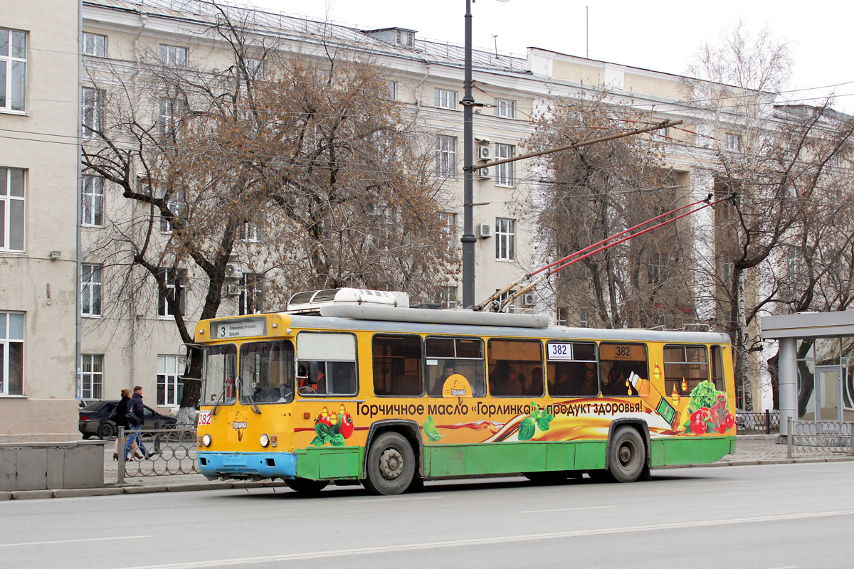 Екатеринбург, БТЗ-5276-04 № 382 Екатеринбург, БТЗ-5276-04 № 382