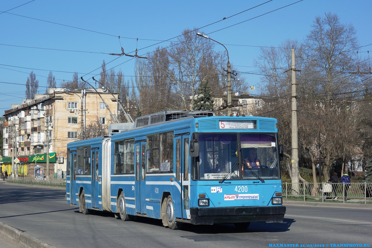 Крымский троллейбус, Киев-12.03 № 4200