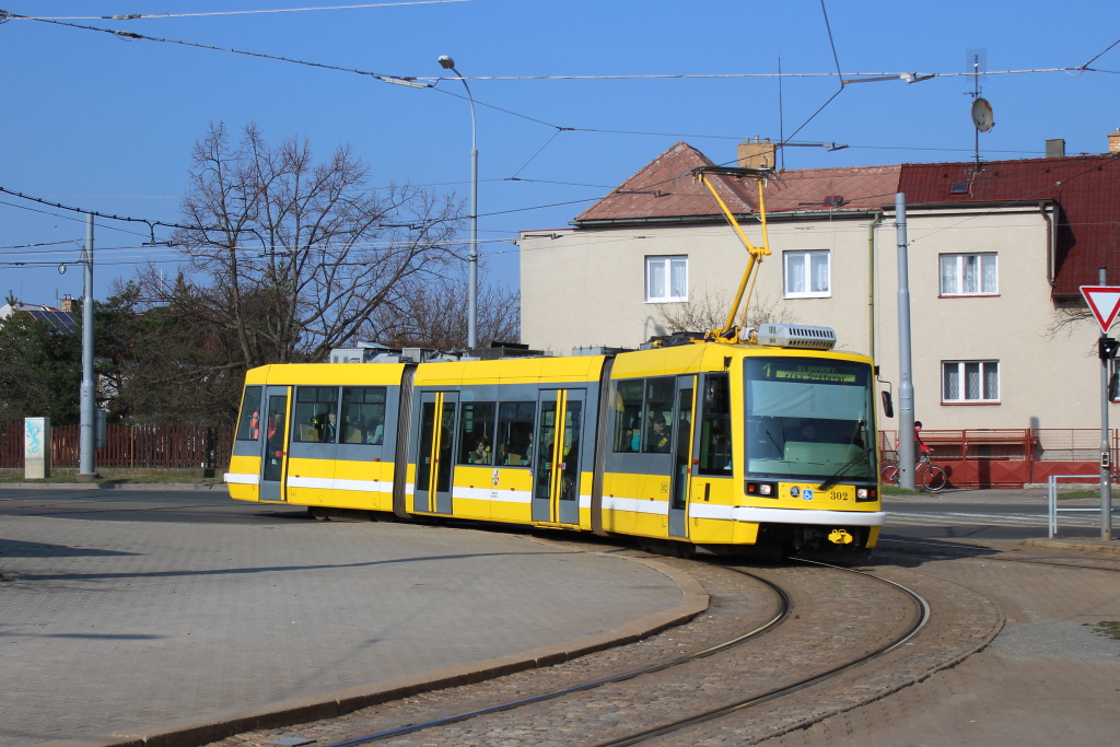 Пльзень, Škoda 03T2 Astra № 302