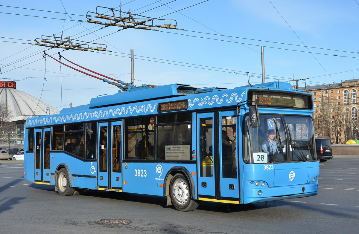 Москва, СВАРЗ-МАЗ-6235.00 № 3823