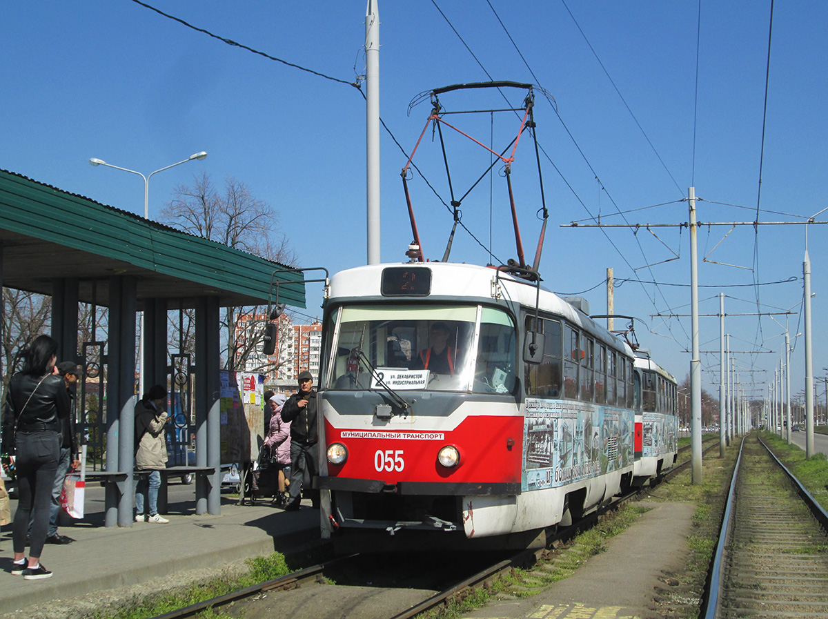 Krasznodar, Tatra T3SU GOH MRPS — 055