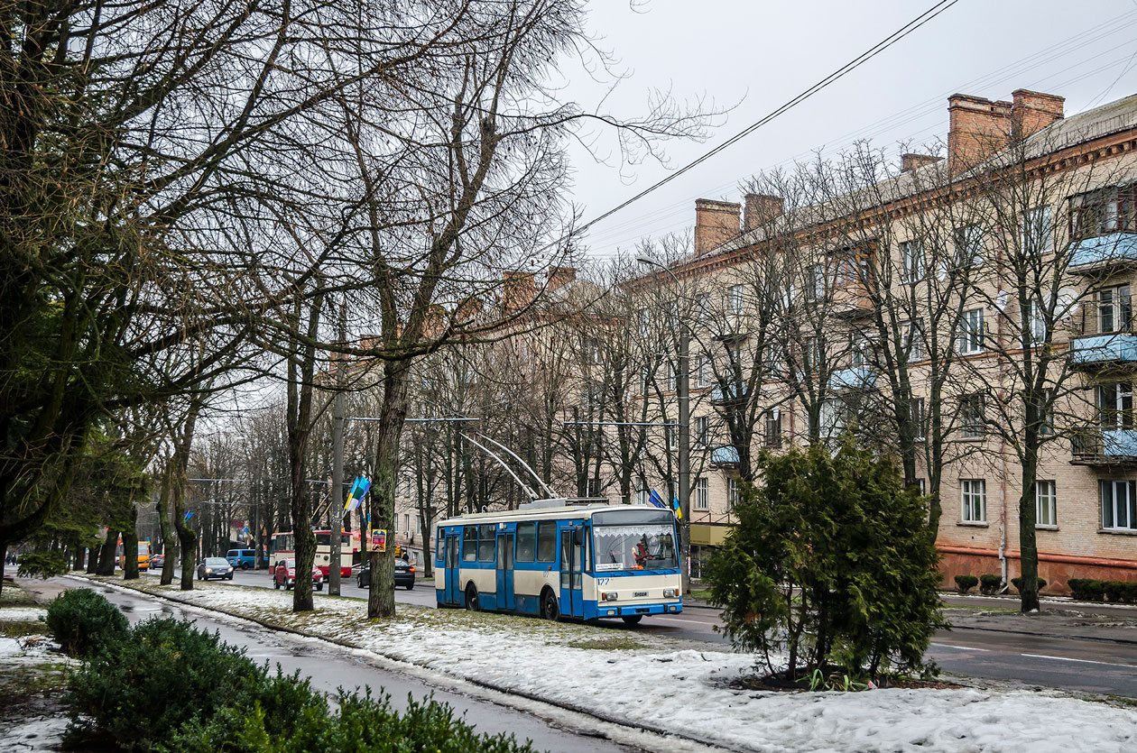 Rivne — Trolleybus Lines and Infrastructure
