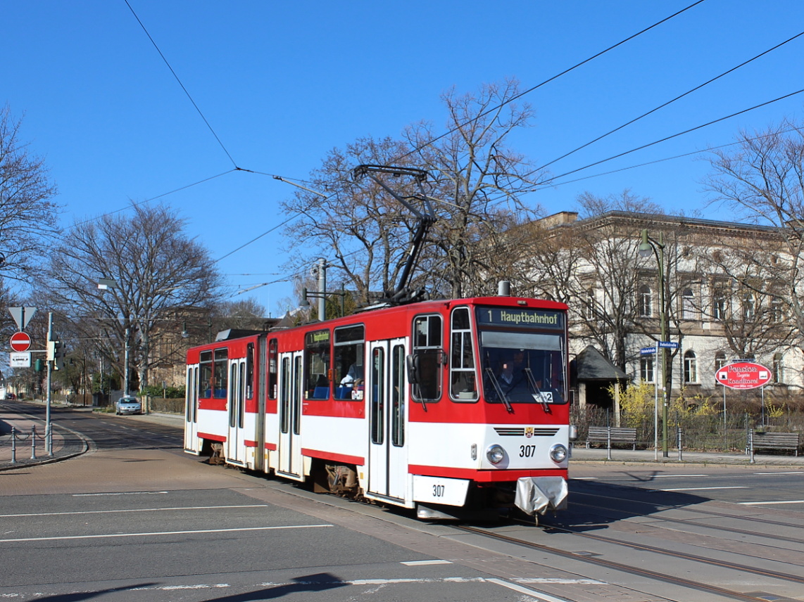 Гота, Tatra KT4D № 307