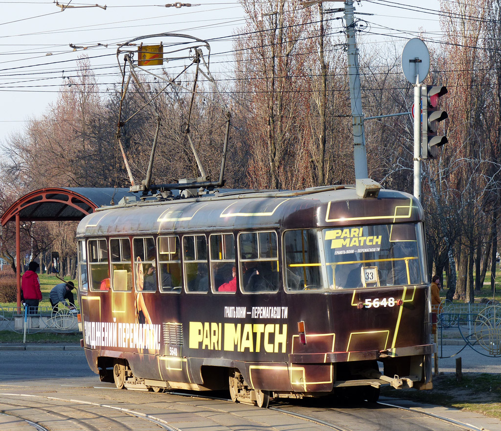 Киев, Tatra T3SUCS № 5648