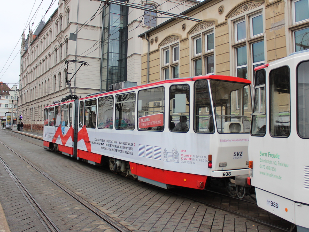 Цвиккау, Tatra KT4DMC № 938