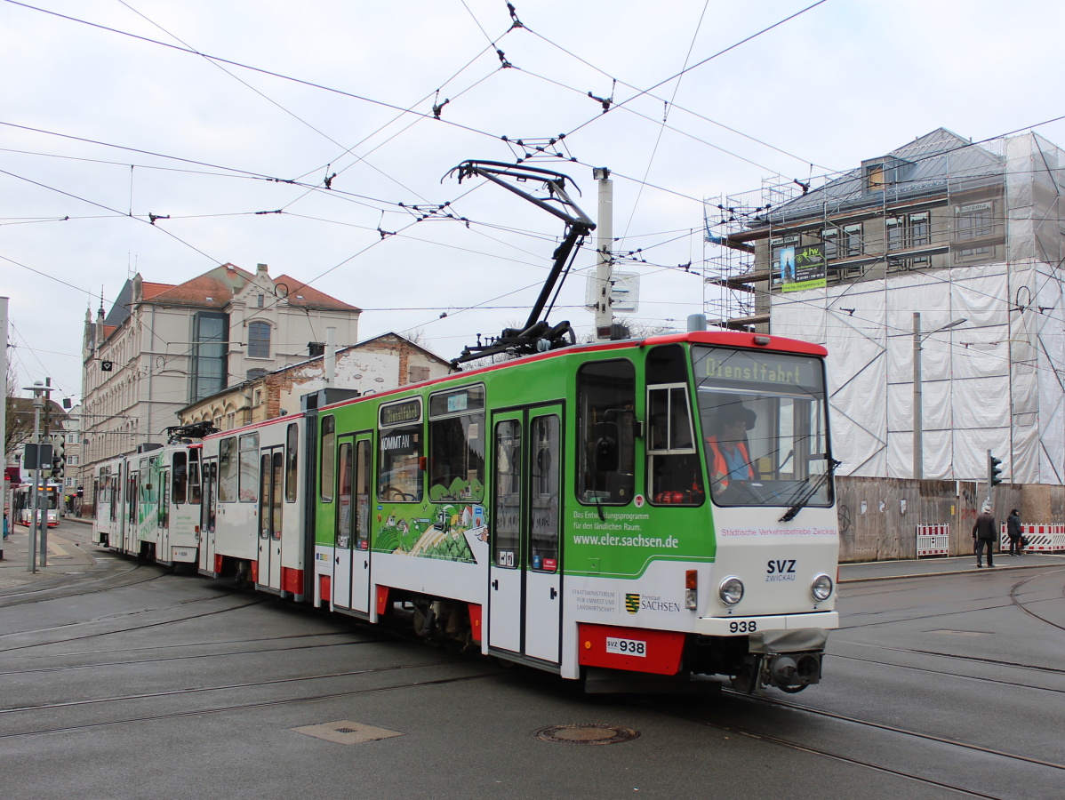 Цвиккау, Tatra KT4DMC № 938