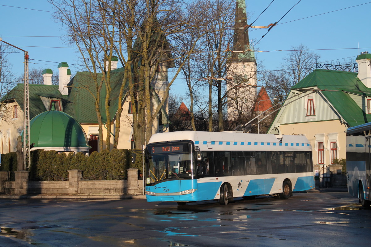 Таллин, Solaris Trollino III 12 AC № 344