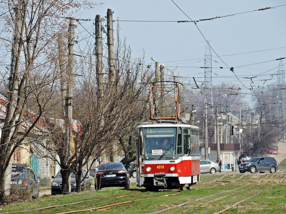 Харьков, Tatra T6A5 № 4519