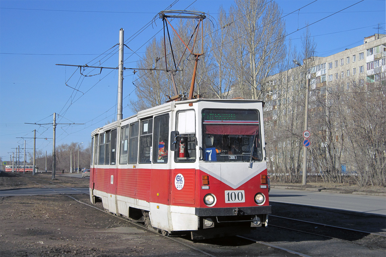 Омск, 71-605 (КТМ-5М3) № 100