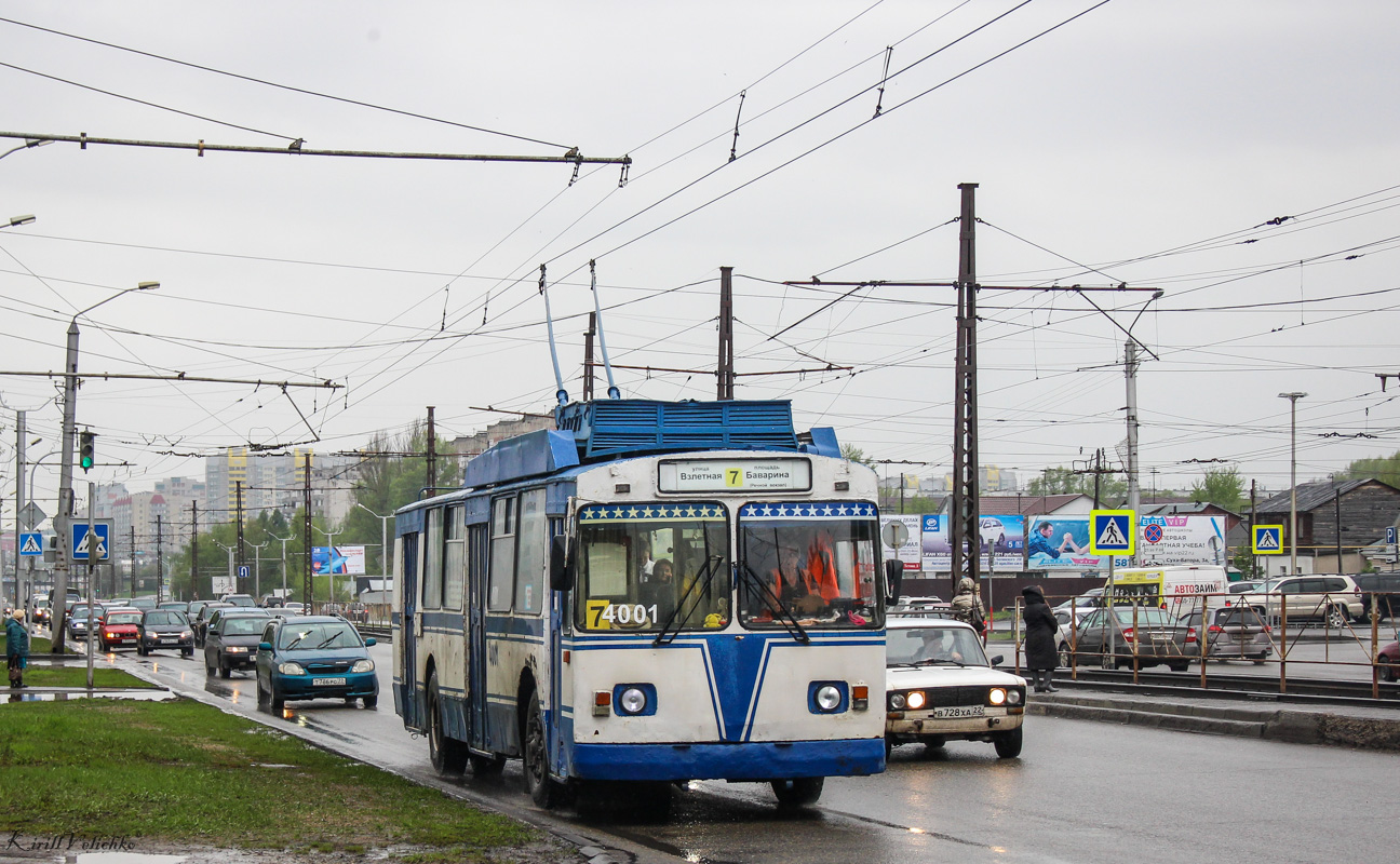 Барнаул, ЗиУ-682 КВР БТРМ № 4001