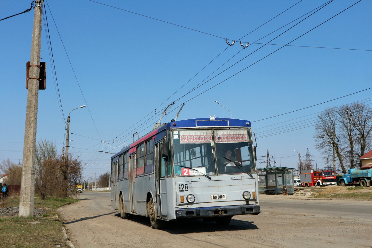 Ивано-Франковск, Škoda 14Tr02 № 128