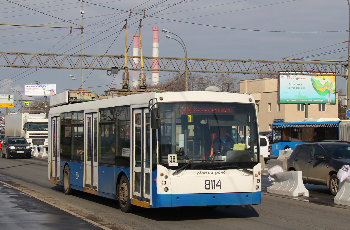 Москва, Тролза-5265.00 «Мегаполис» № 8114