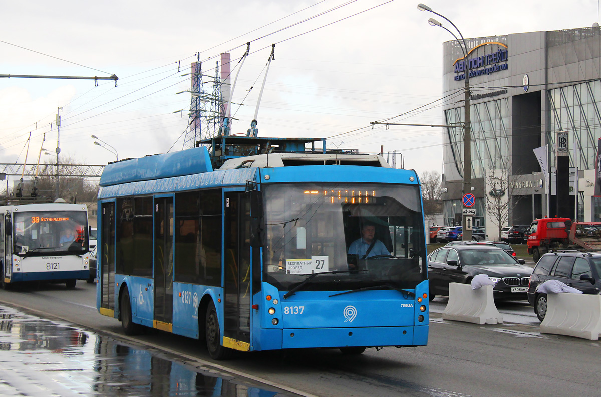 Москва, Тролза-5265.00 «Мегаполис» № 8137