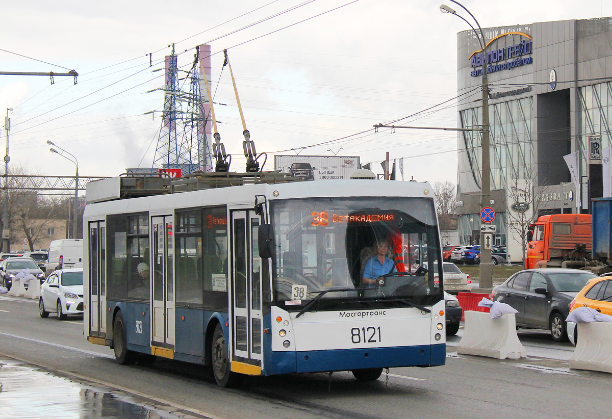 Москва, Тролза-5265.00 «Мегаполис» № 8121